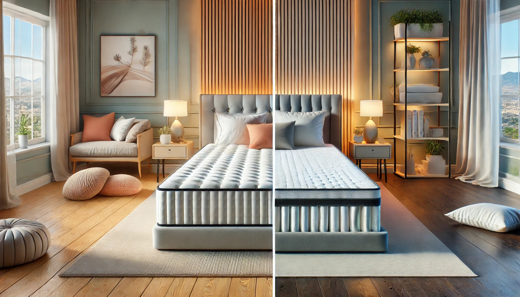 Memory Foam vs. Hybrid Mattresses: Which Is Right for You?